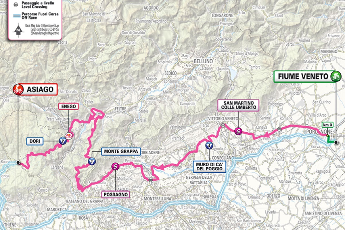 Giro d’Italia Stage 15 preview: Map, standings and route to Asiago today Giro d’Italia Stage 15 preview: Map, standings and route to Asiago today