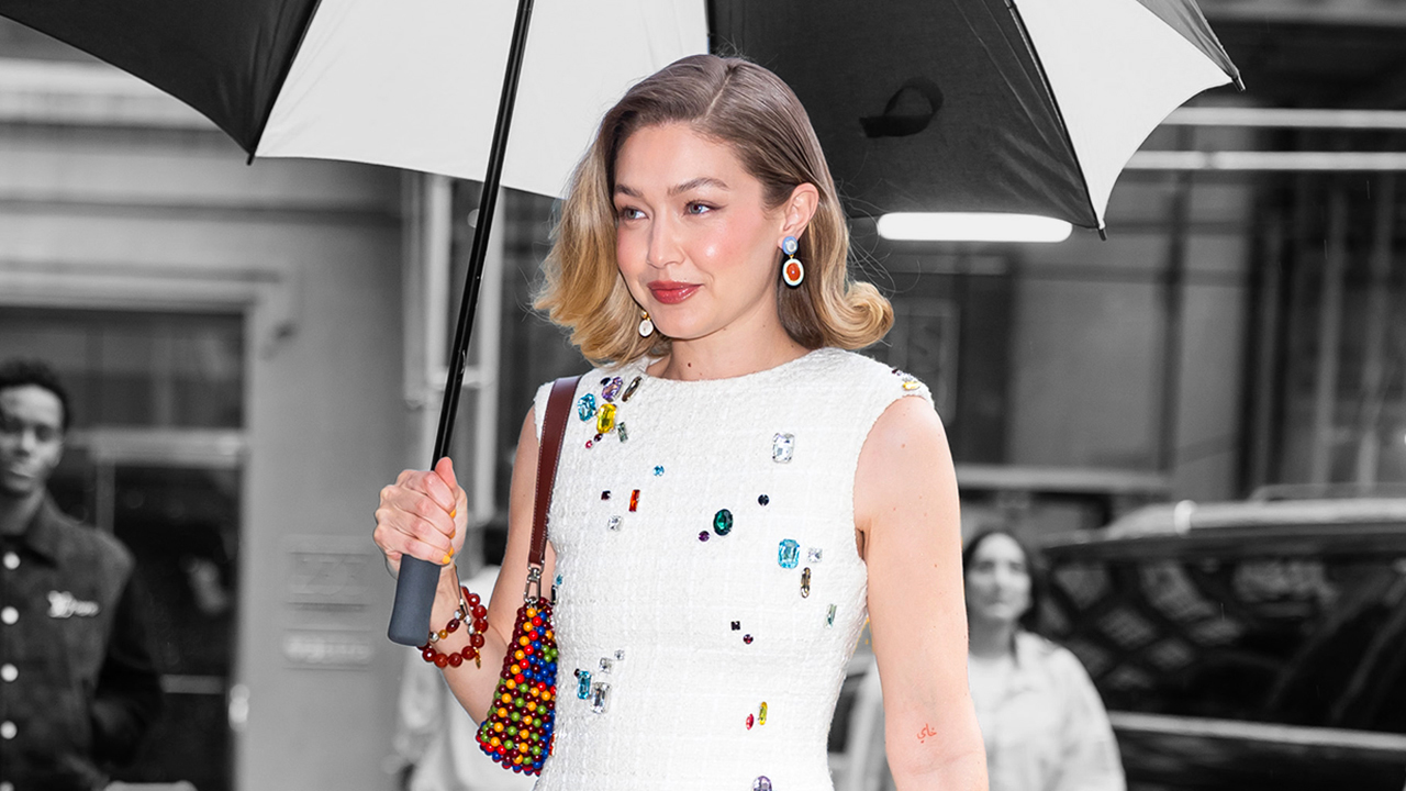 Gigi Hadid Makes A Convincing Case For This Unexpected Shoe Gigi Hadid Makes A Convincing Case For This Unexpected Shoe