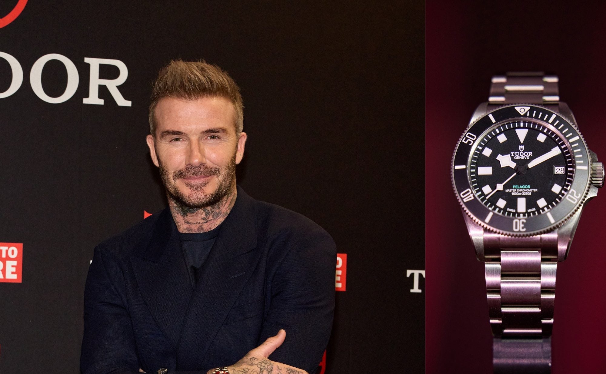 David Beckham Talks Style and Watches at Exclusive TUDOR Event in Toronto David Beckham Talks Style and Watches at Exclusive TUDOR Event in Toronto